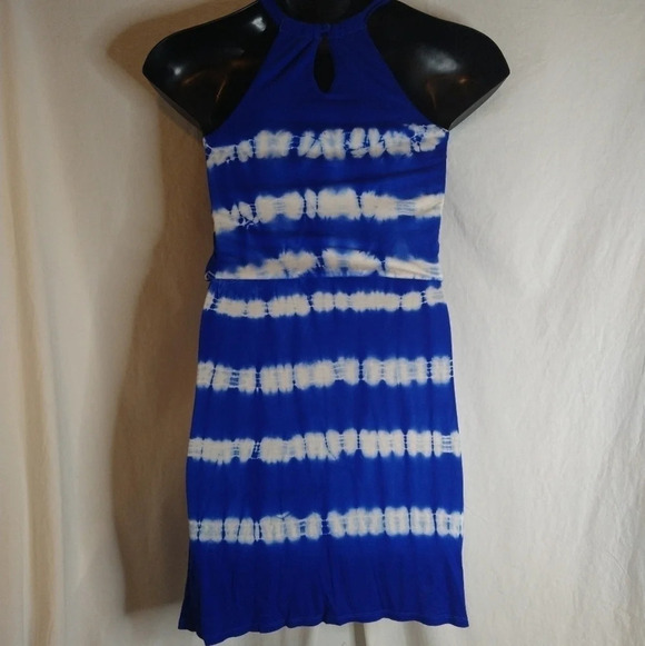 Blue Tye Dye Dress EUC👗❤️ - Picture 7 of 8
